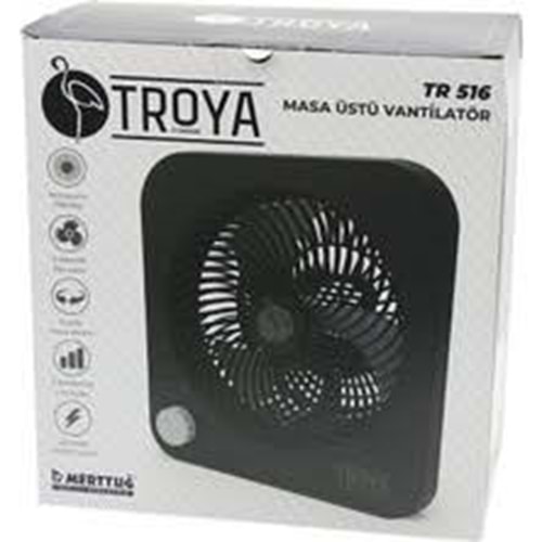 TROYA MASA ÜSTÜ VANTİLATÖR