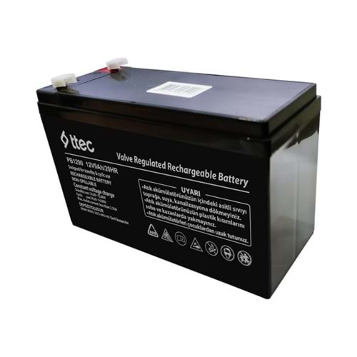 TTEC 12 V 9 A BAKIMSIZ KURU AKÜ