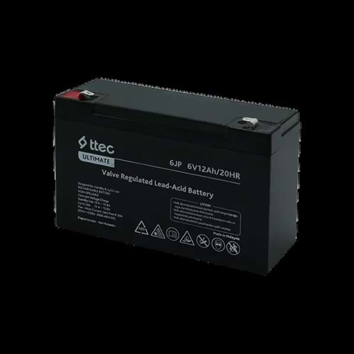 TTEC 6V 12A BAKIMSIZ KURU AKÜ