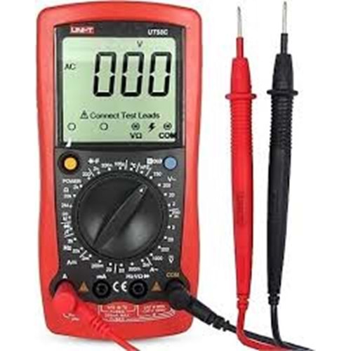 UNI-T UT 58C Dijital Multimetre 20A/750VAC