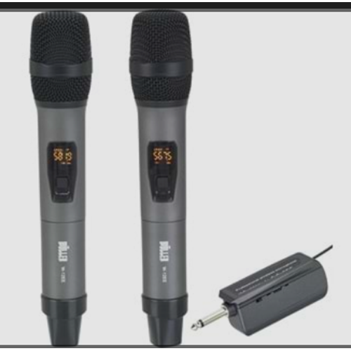 WÖLLER 2 KANAL EL MİKROFONLU TELSİZ MİKROFON SETİ