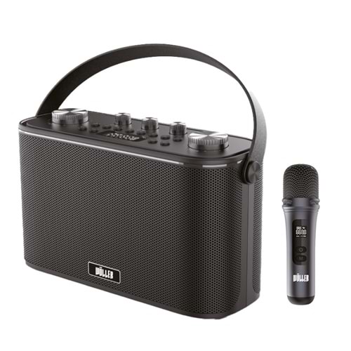 WÖLLER PORTATİF AMPLİFİKATÖRLÜ HOPARLÖR EL MİKROFONLU KALİTELİ SERİ