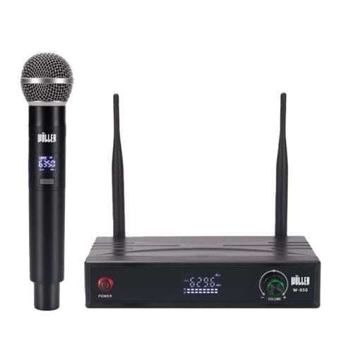 WÖLLER TEK KANAL EL TELSİZ MİKROFONU UHF
