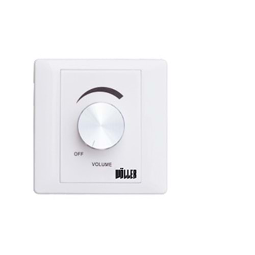 WÖLLER SIVA ALTI DUVAR TİPİ SES KONTROL ÜNİTESİ (1-2 HOPARLÖR İÇİN)