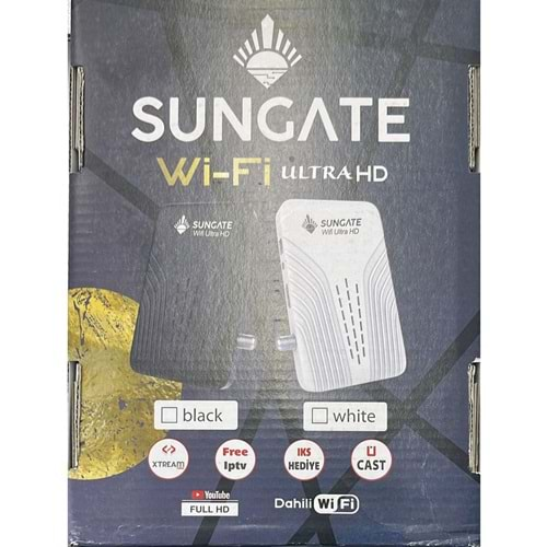 SUNGATE Wi-Fi ULTRA HD UYDU ALICI