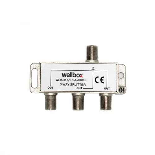 WELLBOX 1/3 5-2400 SPLITTER DHL