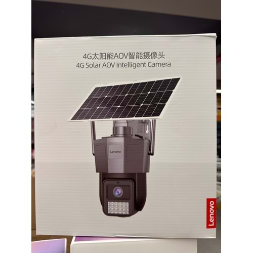 LENOVA 4G SOLAR 6 MP TEK LENS KAMERA (UYGULAMA:cam720,4K,GECE RENKLİ GÖRÜŞ,HAREKET ALGILAMA,SESLİ UYARI,256 GB SD KART)