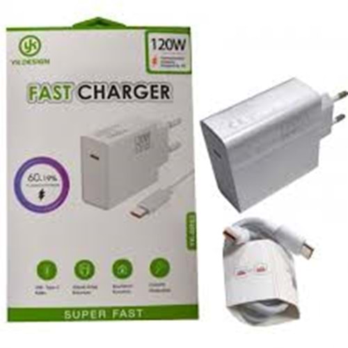 YK-SR63 120W SÜPER FAST CHARGER