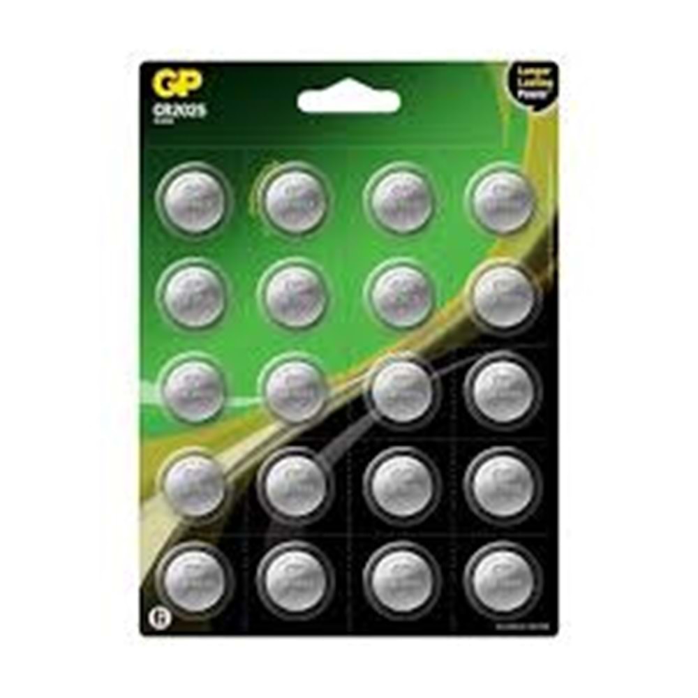 GP 2025 LITHIUM PİL 20 Lİ KARTELA(BLİSTER FİYATI)
