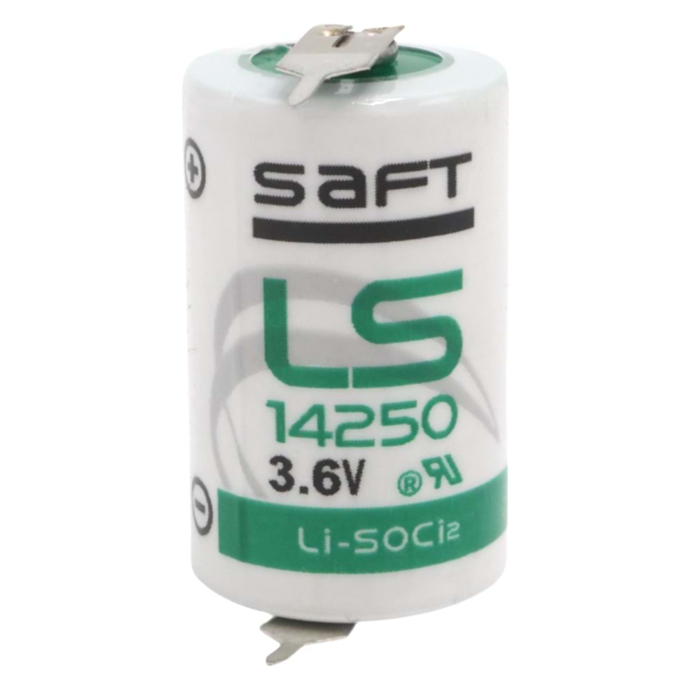 SAFT PİL KISA PUNTALI 14250 LİTYUM 3.6V LI-SOCI2SAFT PİL KISA PUNTALI 14250 LİTYUM 3.6V LI-SOCI2