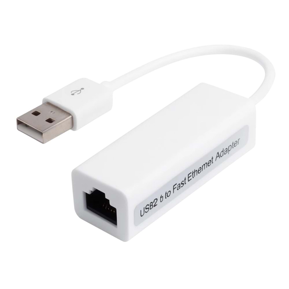 NARİTA NRT-1520 USB 2.0 TO ETHERNET ÇEVİRİCİ ADAPTÖR 100MBPSNARİTA NRT-1520 USB 2.0 TO ETHERNET ÇEVİRİCİ ADAPTÖR 100MBPS