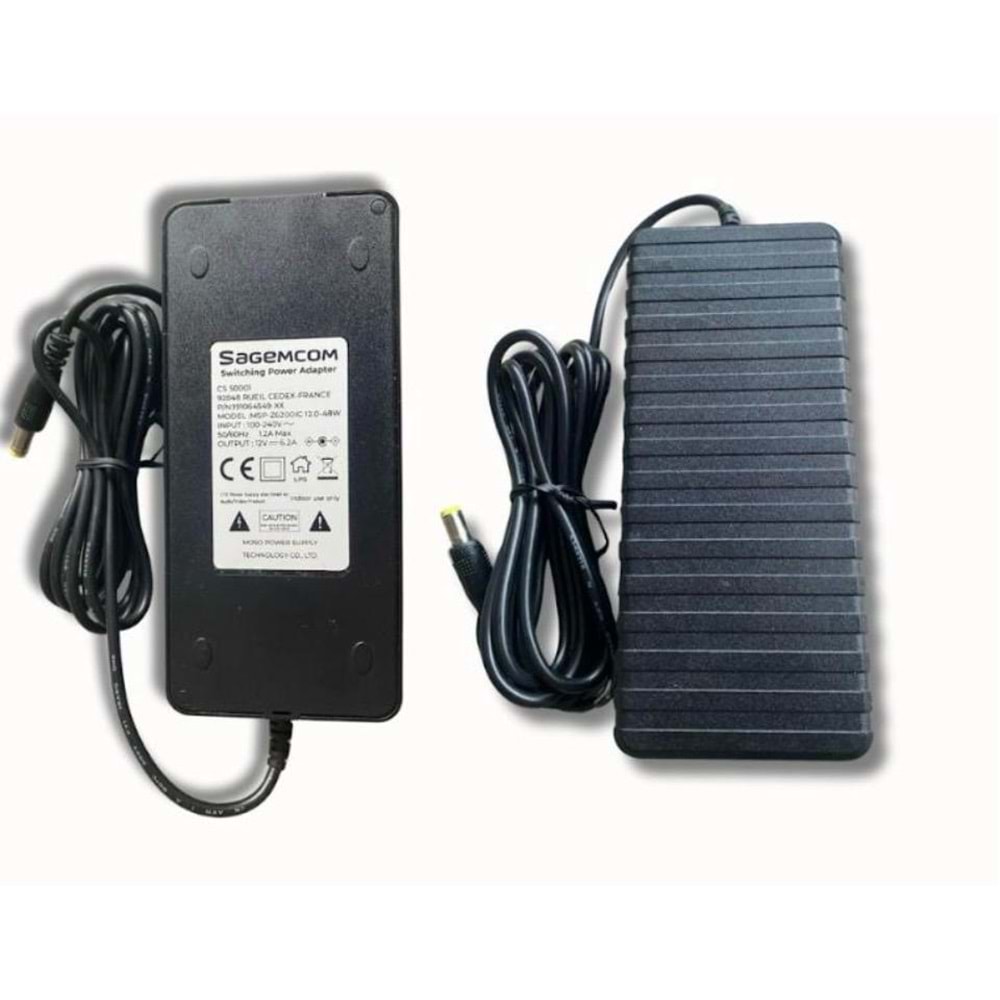 SAGEMCOM KUTULU 12V 6,2 AH ADAPTÖR DHL