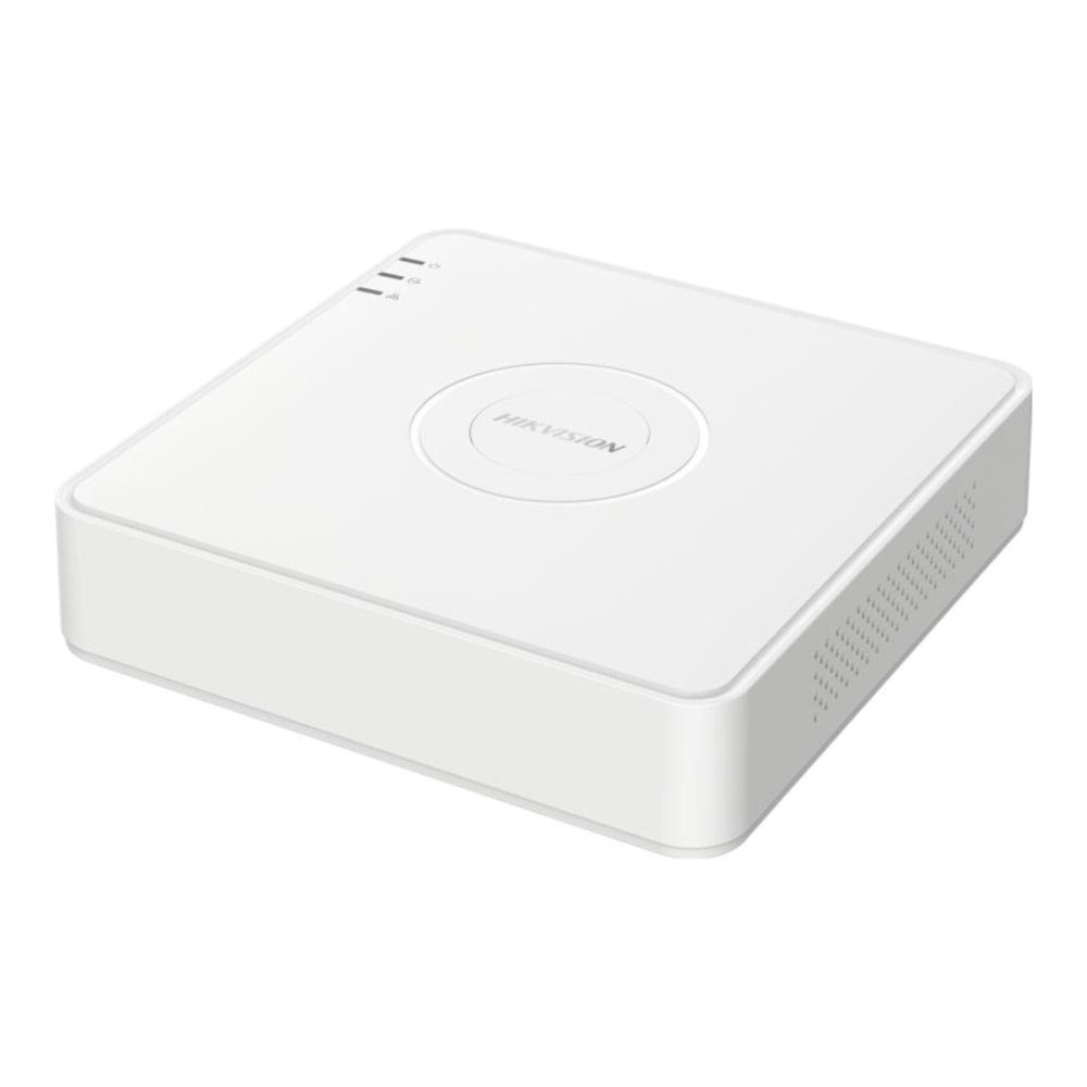 HIKVISION 4 KANAL HİBRİT KAYIT CİHAZI DVR (ÇİFT YÖNLÜ SES DESTEĞİ,H265+,4 TB HDD DESTEK,2 MP 5 ADET IP KAMERA DESTEK)