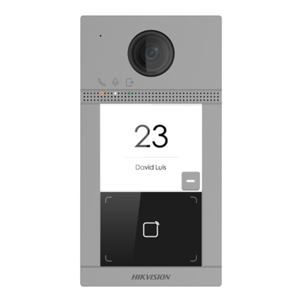 HIKVISION Tekli IP Intercom Zil Paneli