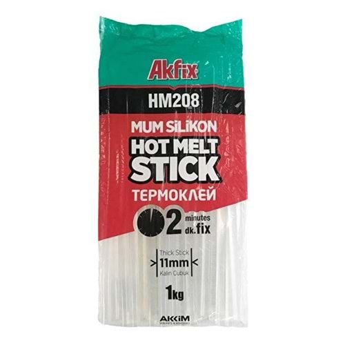 AKFİX ŞEFFAF ÇUBUK SİLİKON ADET FİYATI