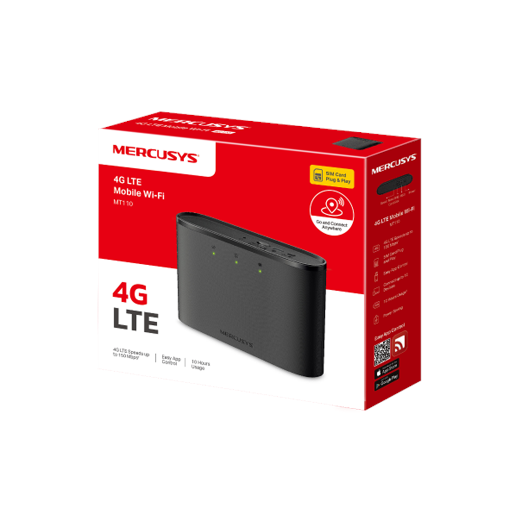 Tp-Link Mercusys 4G LTE Mobil Router Sim Kartlı
