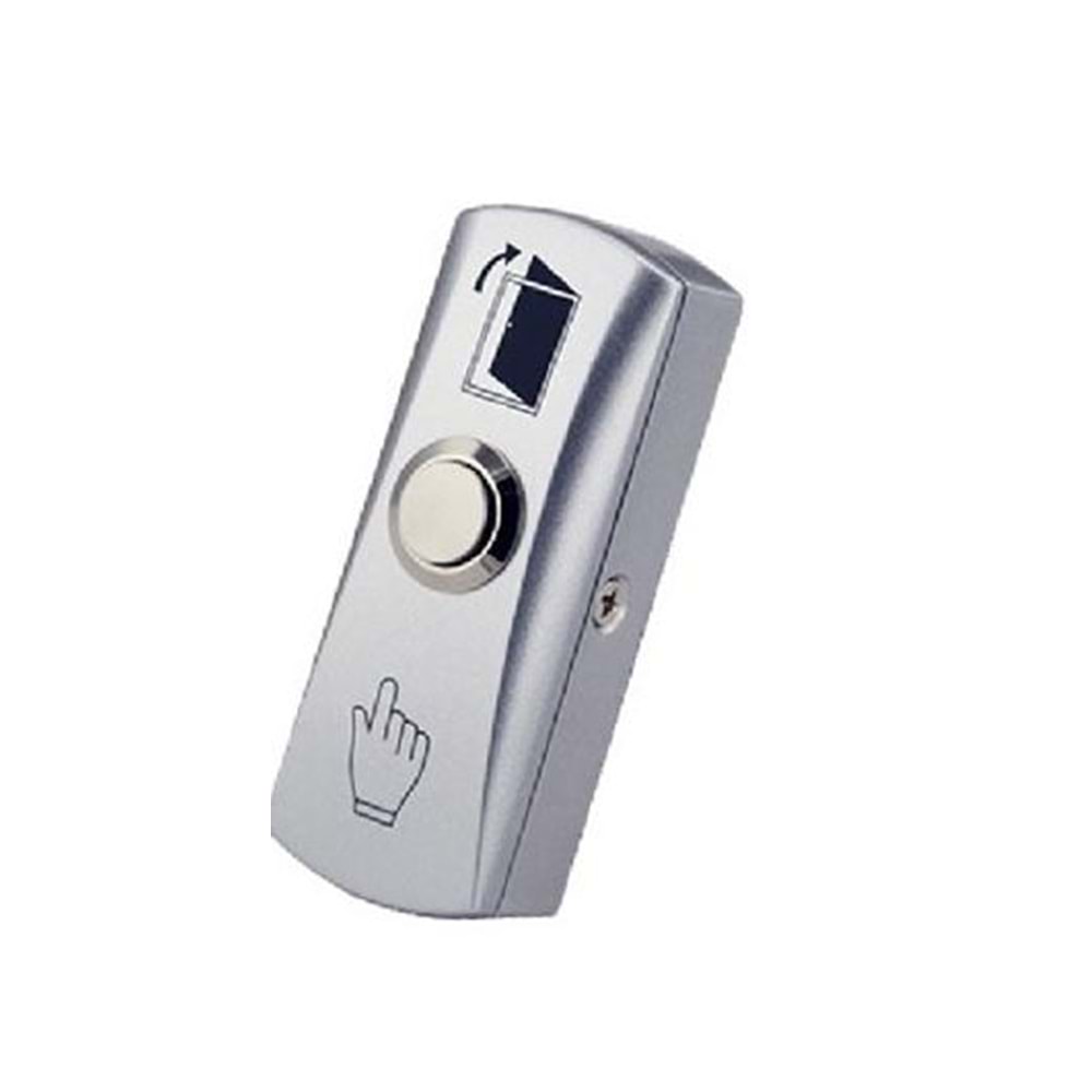 NOVACOM SIVA ÜSTÜ PASLANMAZ IŞIKLI 16 MM BUTON