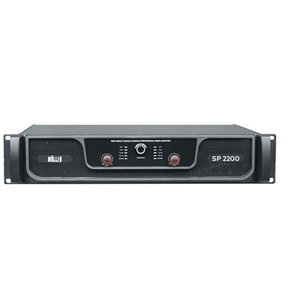 WÖLLER 2 KANAL POWER AMPLİFİKATÖR