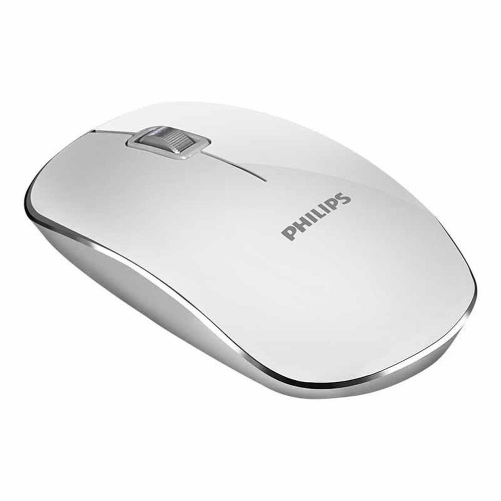 Philips Beyaz Kablosuz Sessiz Optik Mouse