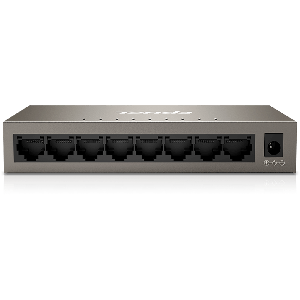 Tenda 8 Port 10/100/1000 Mbps Switch Metal Kasa